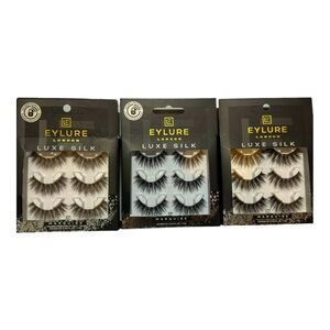 EYLURE LONDON Luxe Silk Marquise Lashes Bundle NWT